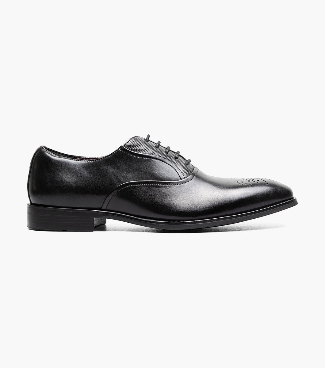 Stacy Adams Langford Plain Toe Oxford Newest Shoes - Black