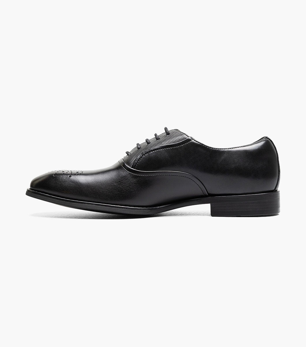 Stacy Adams Langford Plain Toe Oxford Newest Shoes - Black