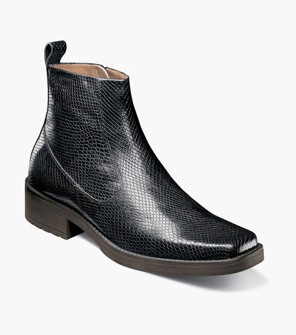 Stacy Adams Shea Plain Toe Side Zip Boot RedZone Collection - Brown