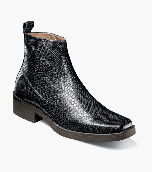 Stacy Adams Shea Plain Toe Side Zip Boot RedZone Collection - Brown