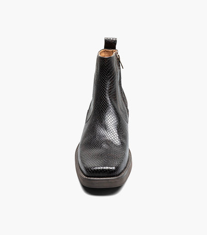 Stacy Adams Shea Plain Toe Side Zip Boot RedZone Collection - Brown