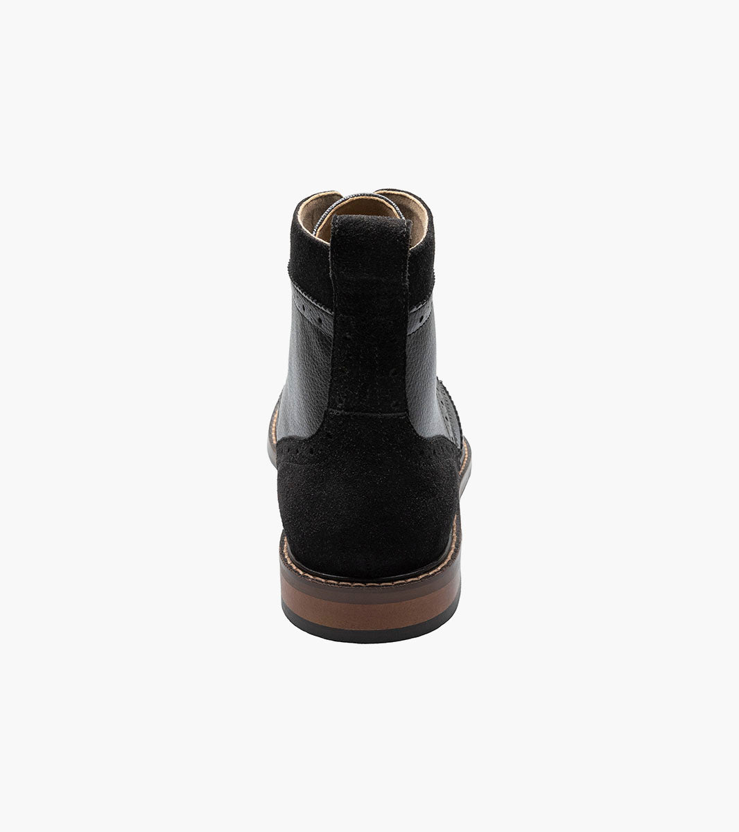 Stacy Adams Finnegan Wingtip Lace Up Boot Men’s Casual Shoes - Black Multi