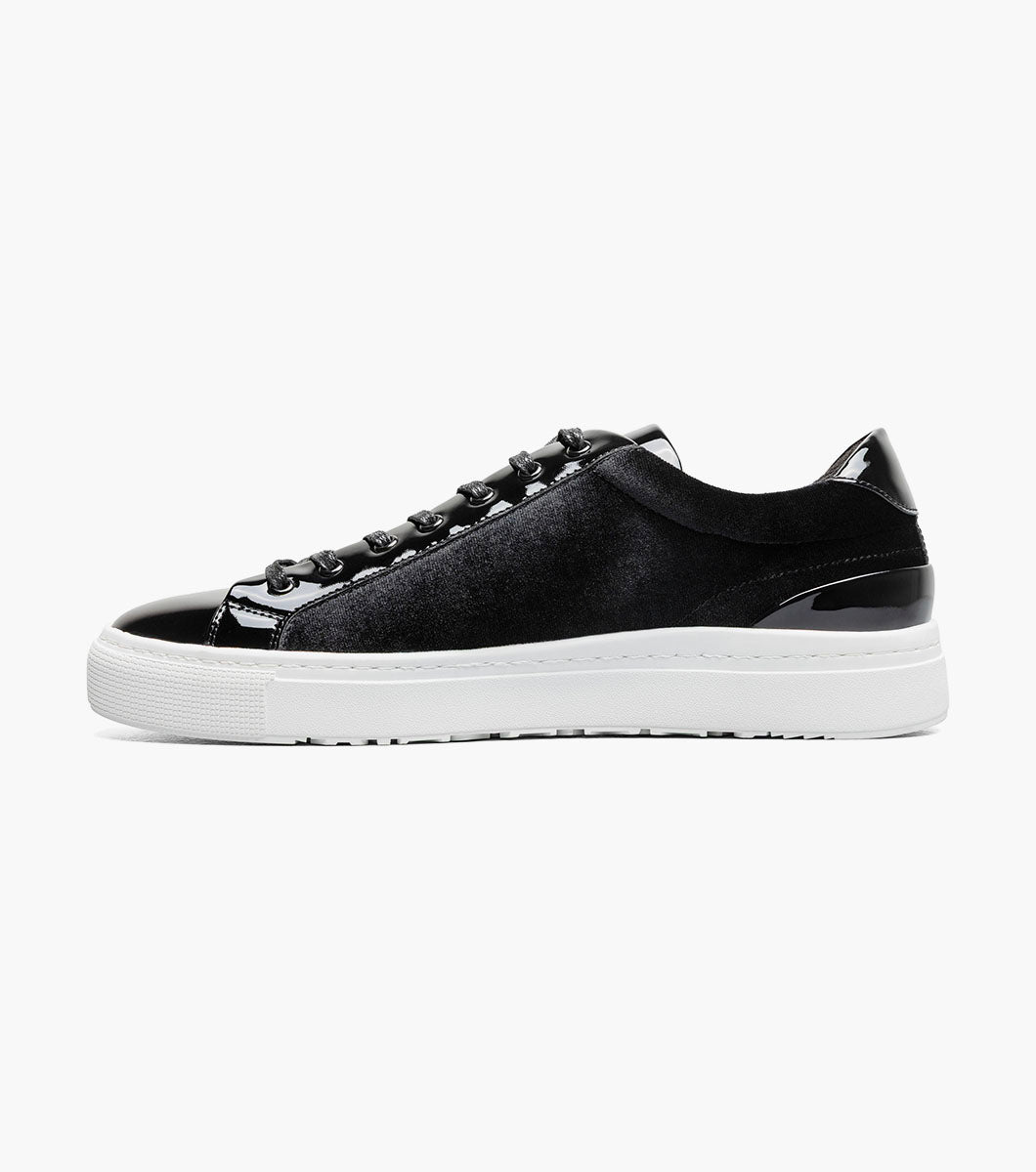 Stacy Adams Dante Lace To Toe Sneaker RedZone Collection - Black