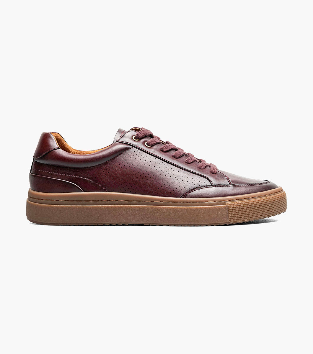 Stacy Adams Dorian Lace To Toe Sneaker Men’s Casual Shoes - Bordeaux