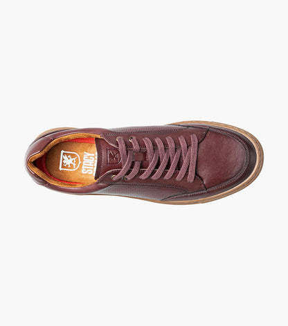 Stacy Adams Dorian Lace To Toe Sneaker Men’s Casual Shoes - Bordeaux