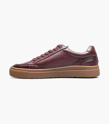 Stacy Adams Dorian Lace To Toe Sneaker Men’s Casual Shoes - Bordeaux