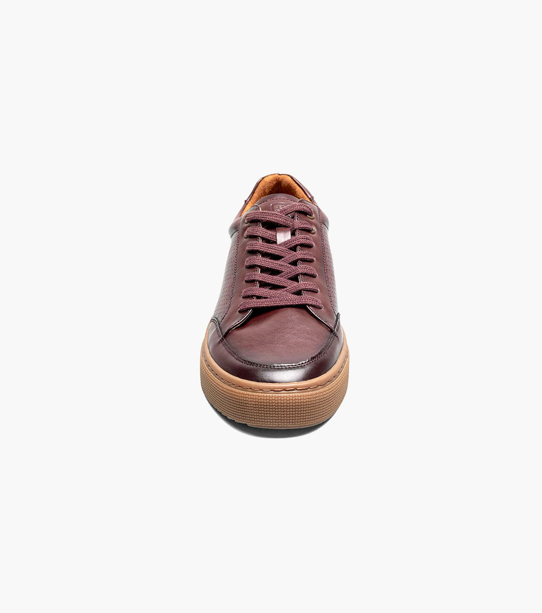 Stacy Adams Dorian Lace To Toe Sneaker Men’s Casual Shoes - Bordeaux