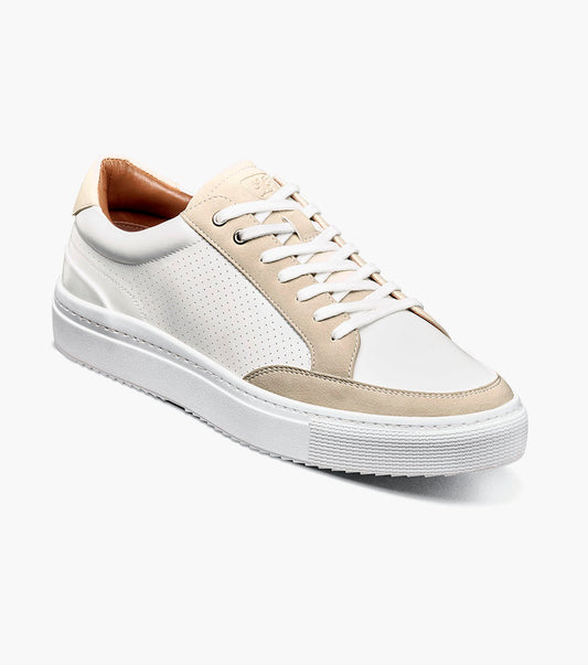 Stacy Adams Dorian Lace To Toe Sneaker Men’s Casual Shoes - White