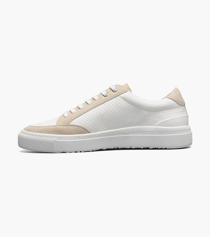 Stacy Adams Dorian Lace To Toe Sneaker Men’s Casual Shoes - White