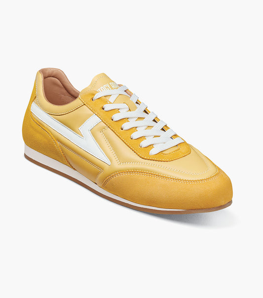 Stacy Adams Action 150 Sporty Lace Up Newest Sneakers - Yellow