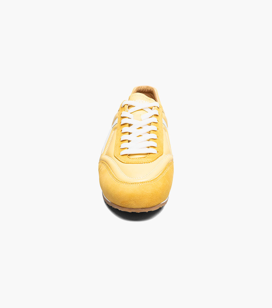 Stacy Adams Action 150 Sporty Lace Up Newest Sneakers - Yellow