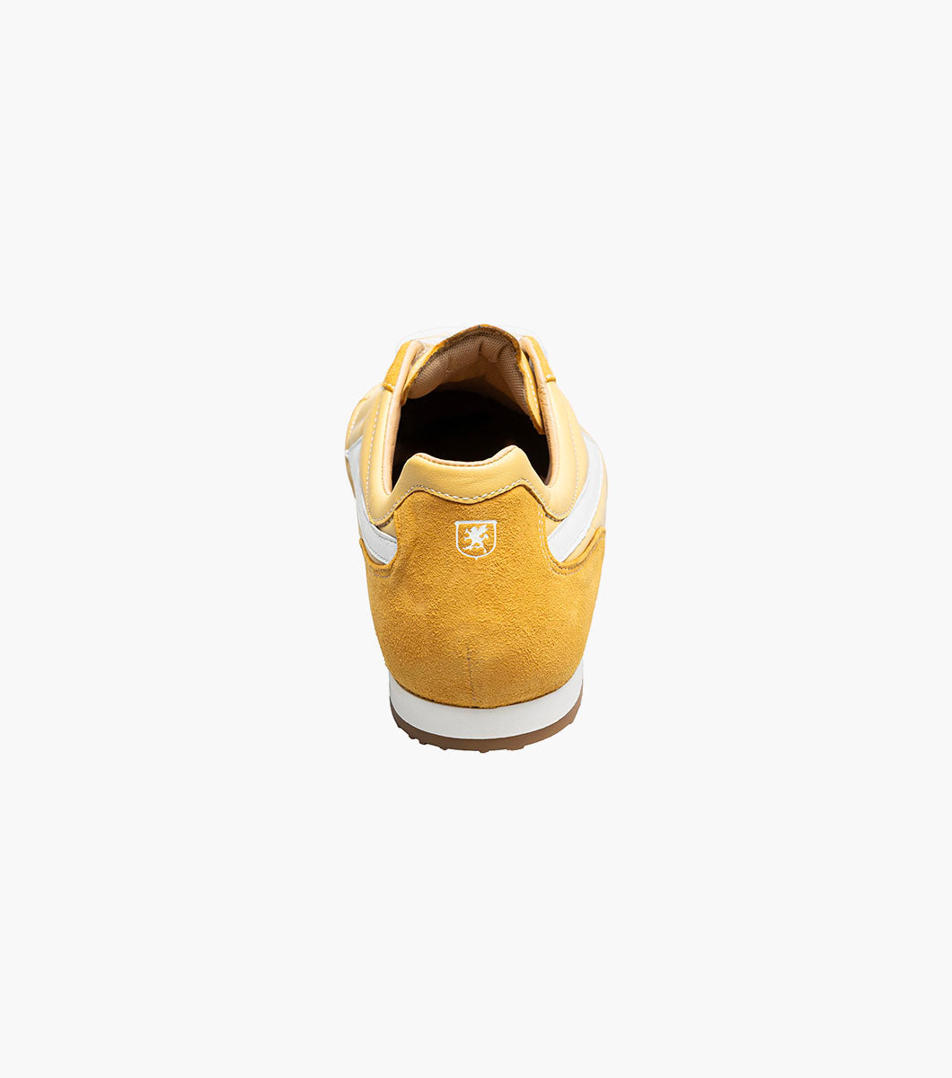 Stacy Adams Action 150 Sporty Lace Up Newest Sneakers - Yellow