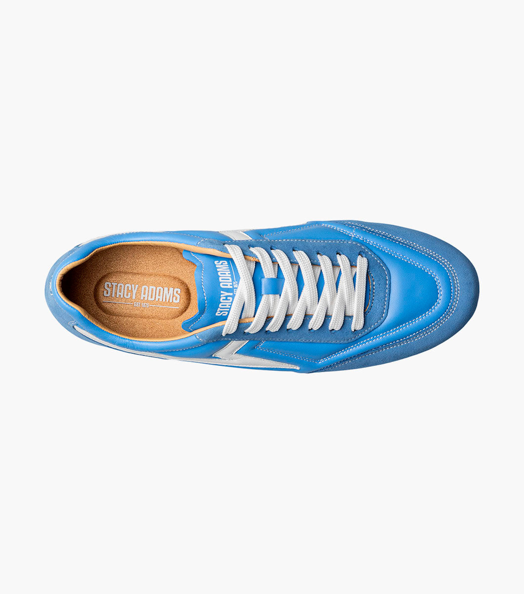 Stacy Adams Action 150 Sporty Lace Up Newest Sneakers - Blue
