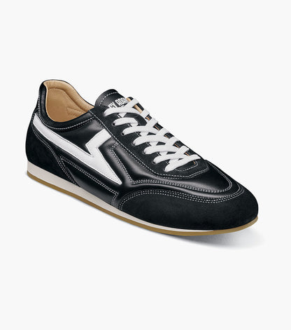 Stacy Adams Action 150 Sporty Lace Up Newest Sneakers - Black
