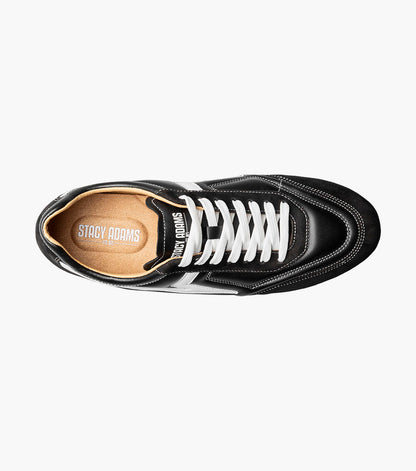 Stacy Adams Action 150 Sporty Lace Up Newest Sneakers - Black