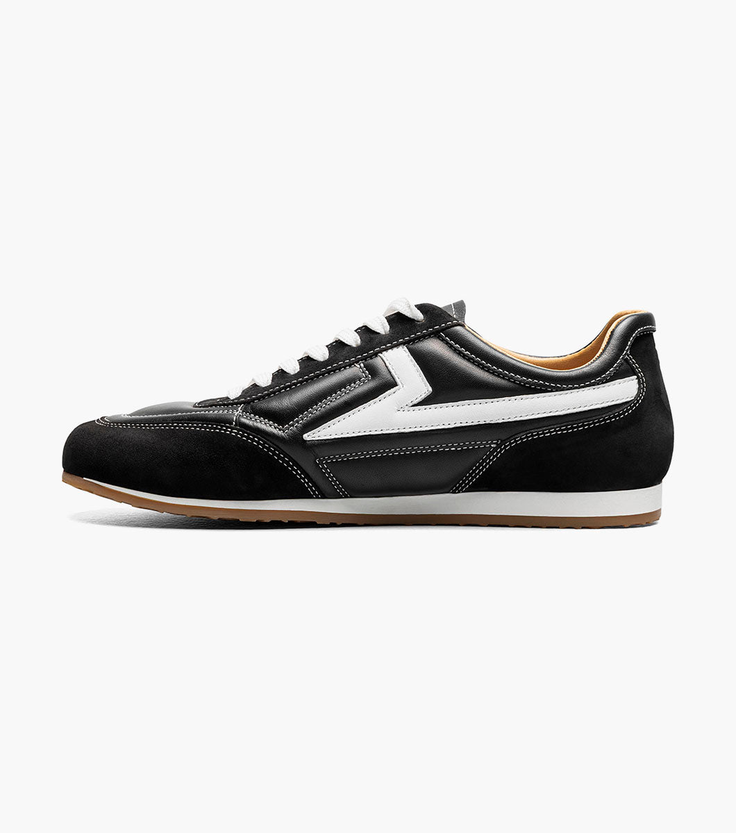 Stacy Adams Action 150 Sporty Lace Up Newest Sneakers - Black