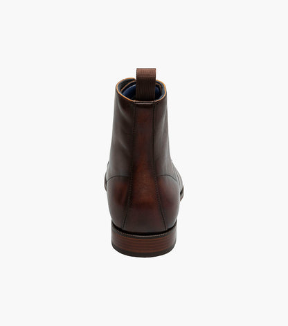 Stacy Adams Henry Cap Toe Lace Up Boot Men’s Boots - Brown