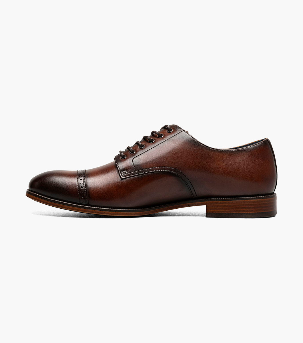 Stacy Adams William Cap Toe Oxford Men’s Dress Shoes - Brown