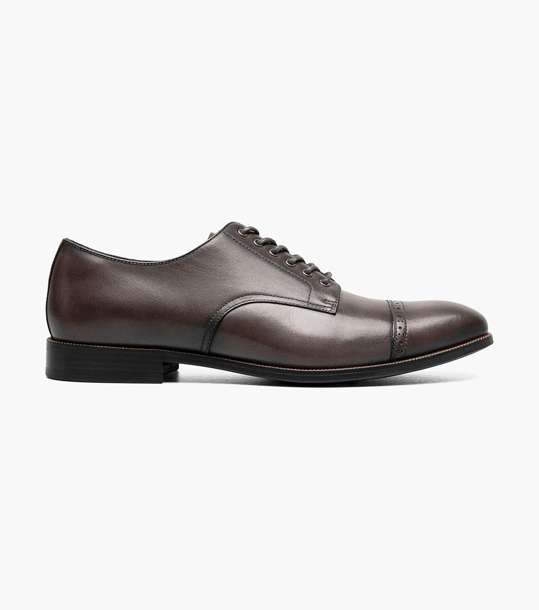 Stacy Adams William Cap Toe Oxford Men’s Dress Shoes - Gray