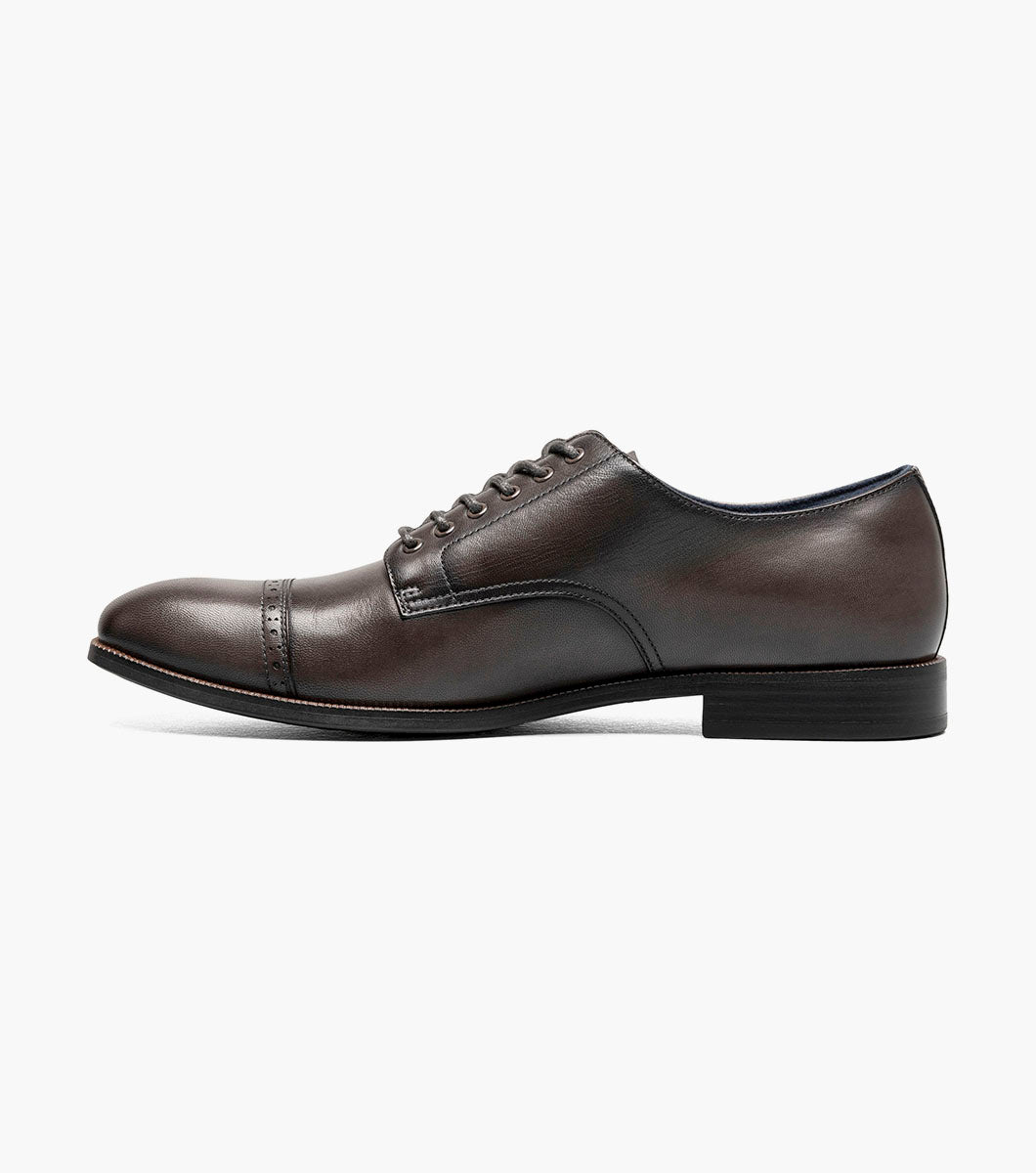 Stacy Adams William Cap Toe Oxford Men’s Dress Shoes - Gray