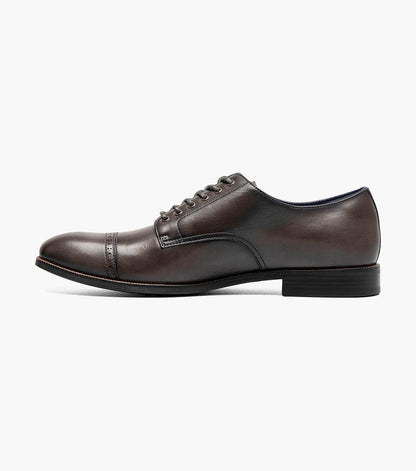 Stacy Adams William Cap Toe Oxford Men’s Dress Shoes - Gray