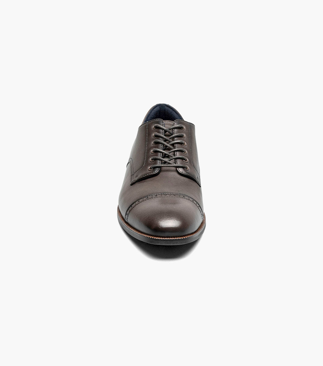 Stacy Adams William Cap Toe Oxford Men’s Dress Shoes - Gray