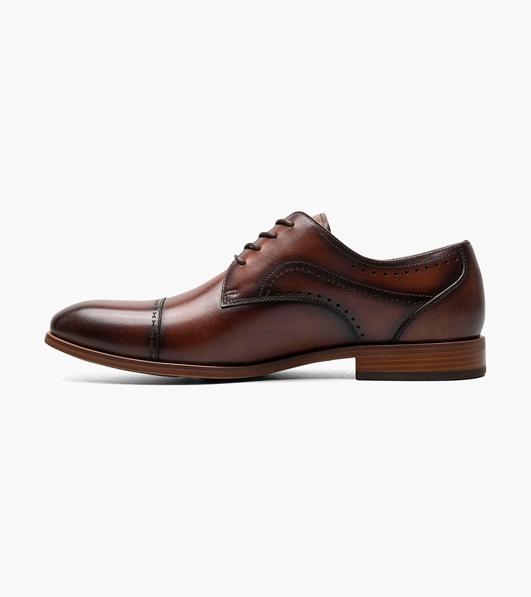 Stacy Adams Bryant Cap Toe Oxford Men’s Dress Shoes - Brown
