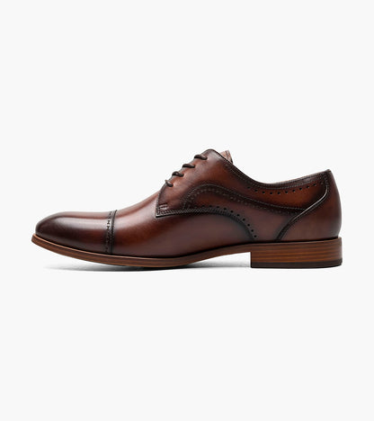 Stacy Adams Bryant Cap Toe Oxford Men’s Dress Shoes - Brown