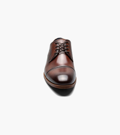 Stacy Adams Bryant Cap Toe Oxford Men’s Dress Shoes - Brown