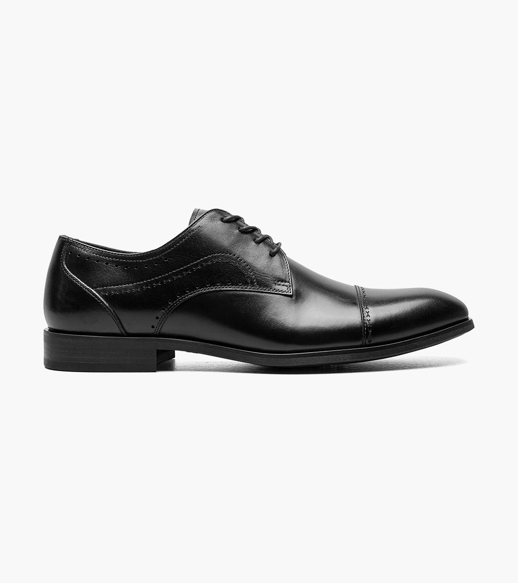 Stacy Adams Bryant Cap Toe Oxford Men’s Dress Shoes - Black