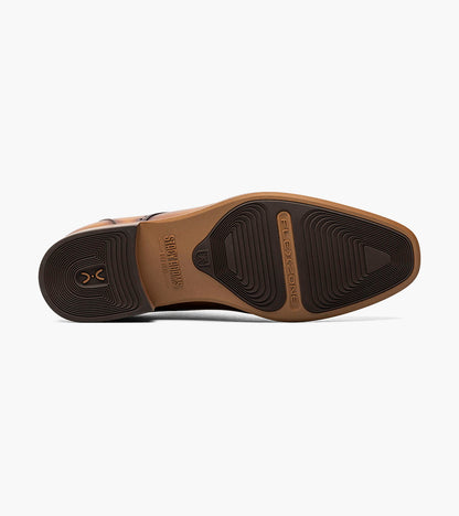 Stacy Adams Brayden Wingtip Oxford Men’s Dress Shoes - Tan