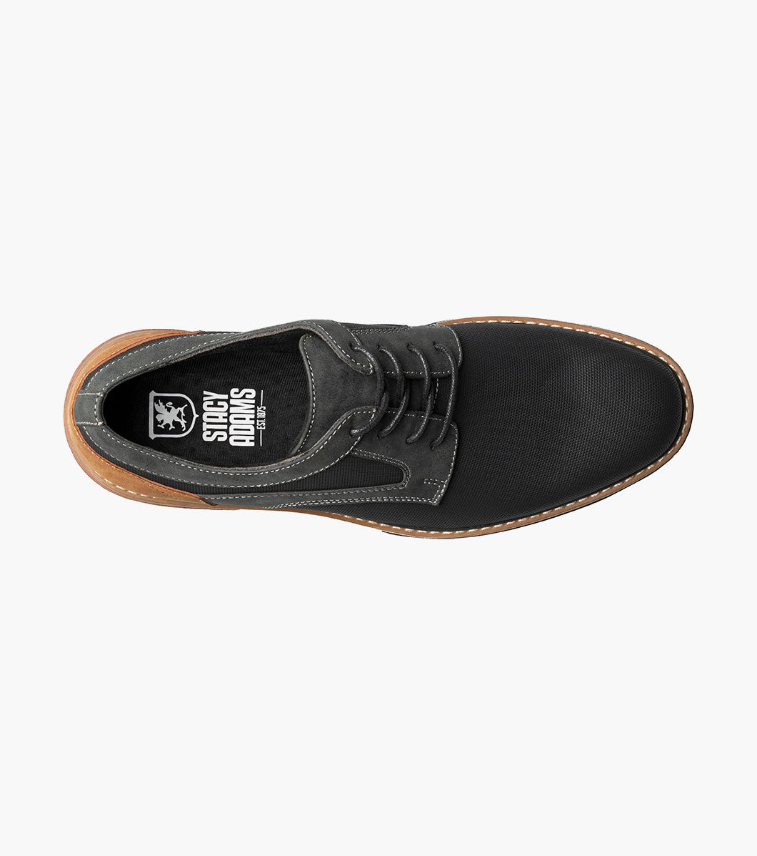 Stacy Adams Phineas Plain Toe Oxford Men’s Casual Shoes - Black