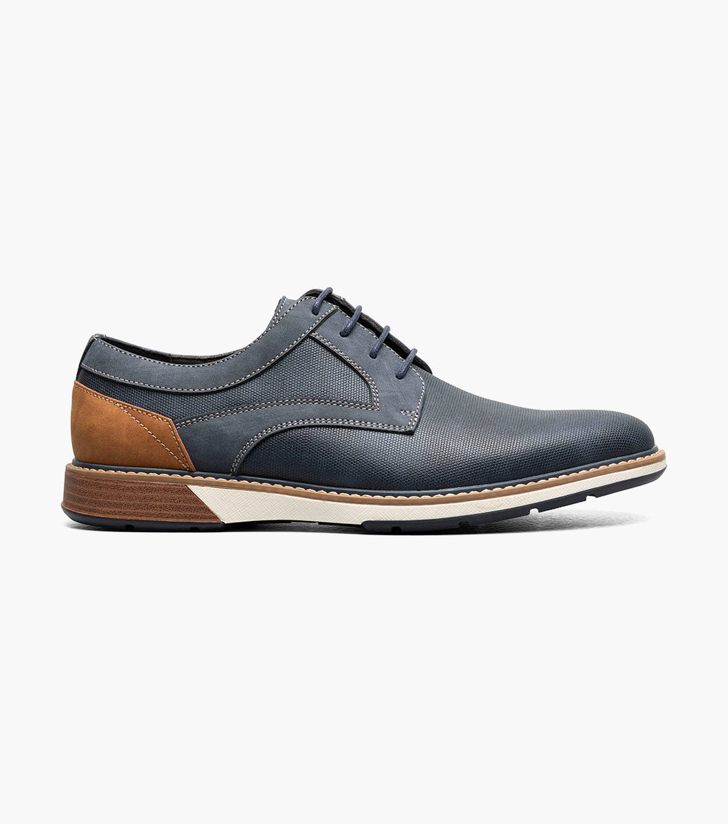 Stacy Adams Phineas Plain Toe Oxford Men’s Casual Shoes - Navy