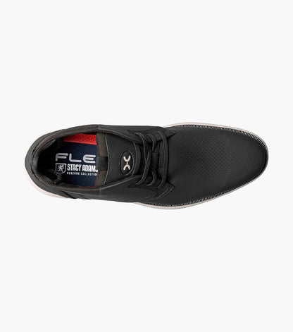 Stacy Adams Eastmont Plain Toe Elastic Lace Chukka Boot Clearance Men’s Shoes - Black