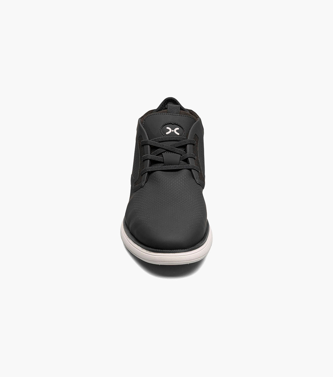 Stacy Adams Eastmont Plain Toe Elastic Lace Chukka Boot Clearance Men’s Shoes - Black