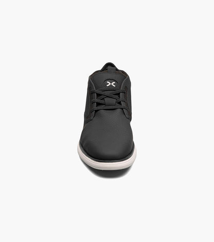 Stacy Adams Eastmont Plain Toe Elastic Lace Chukka Boot Clearance Men’s Shoes - Black