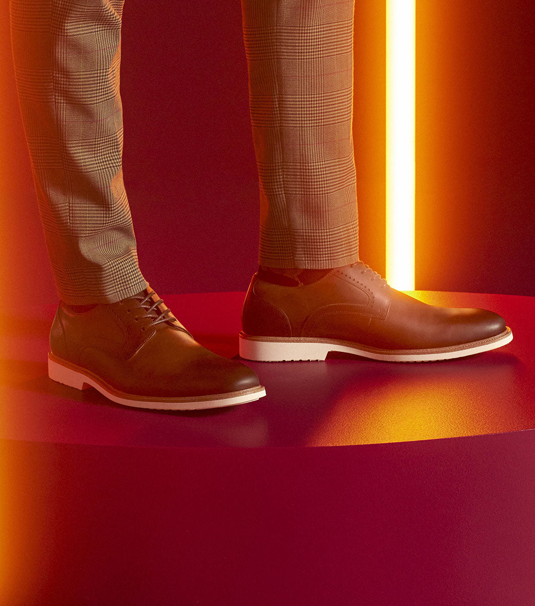 Stacy Adams Wescott Plain Toe Oxford Men’s Casual Shoes - Brown CH