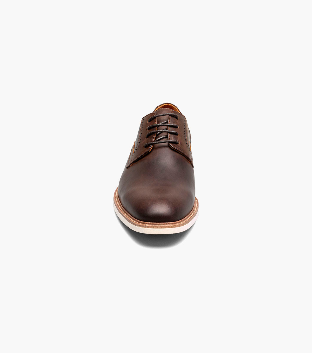 Stacy Adams Wescott Plain Toe Oxford Men’s Casual Shoes - Brown CH
