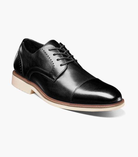 Stacy Adams Wesbridge Cap Toe Oxford Men’s Dress Shoes - Black