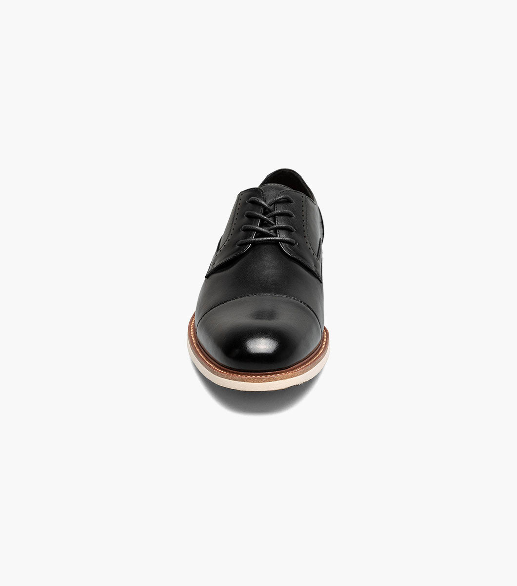 Stacy Adams Wesbridge Cap Toe Oxford Men’s Dress Shoes - Black