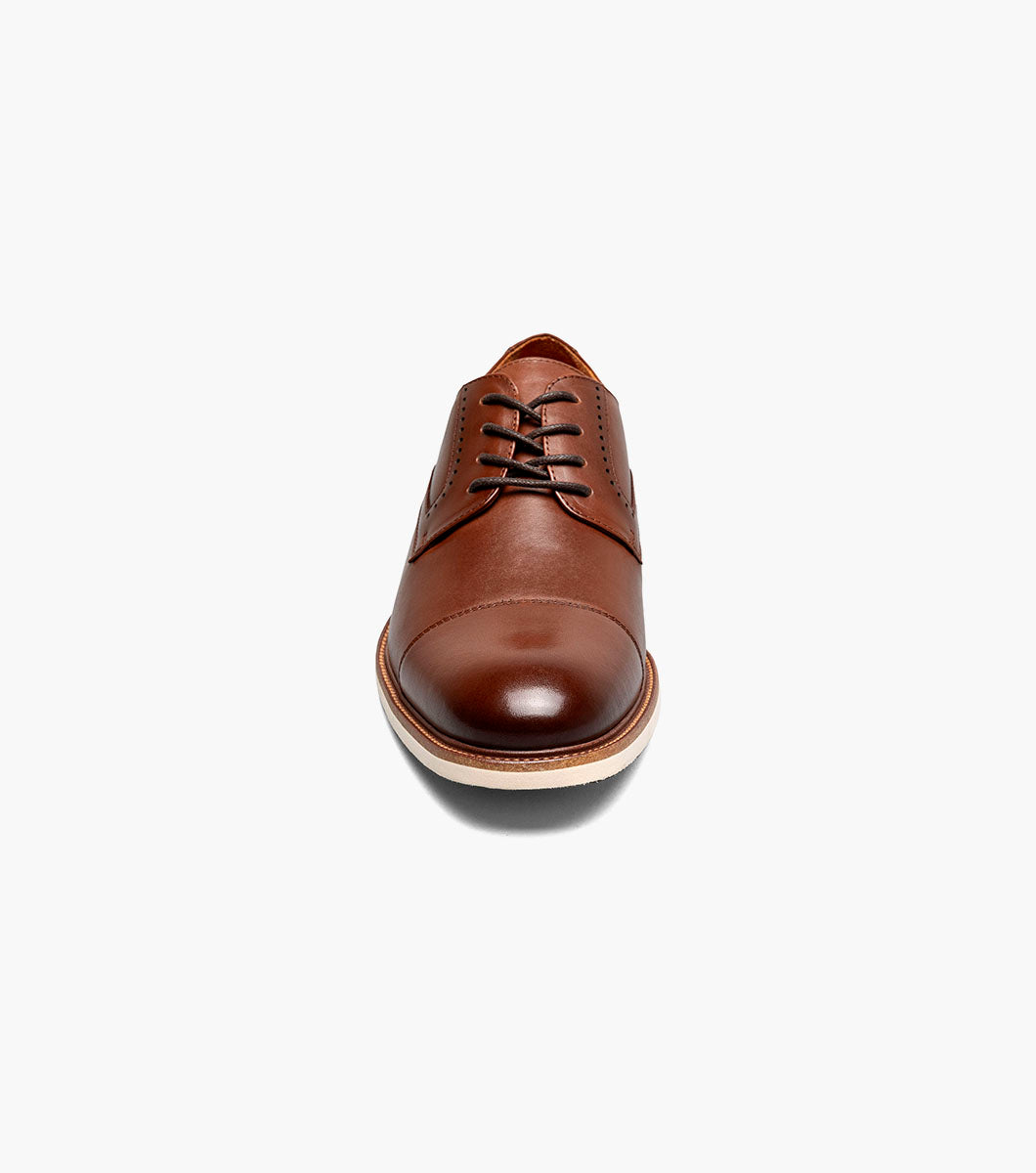Stacy Adams Wesbridge Cap Toe Oxford Men’s Dress Shoes - Chocolate