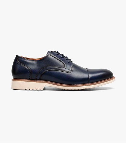 Stacy Adams Wesbridge Cap Toe Oxford Men’s Dress Shoes - Navy
