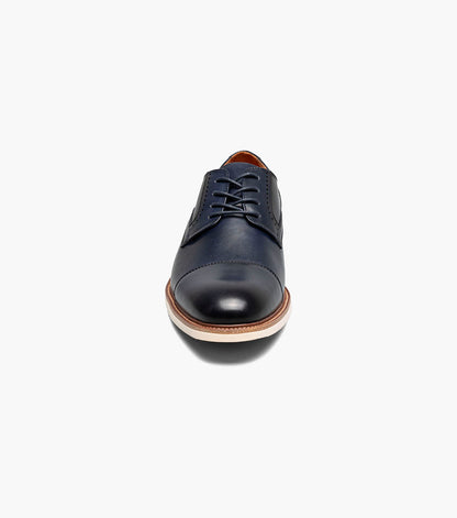 Stacy Adams Wesbridge Cap Toe Oxford Men’s Dress Shoes - Navy
