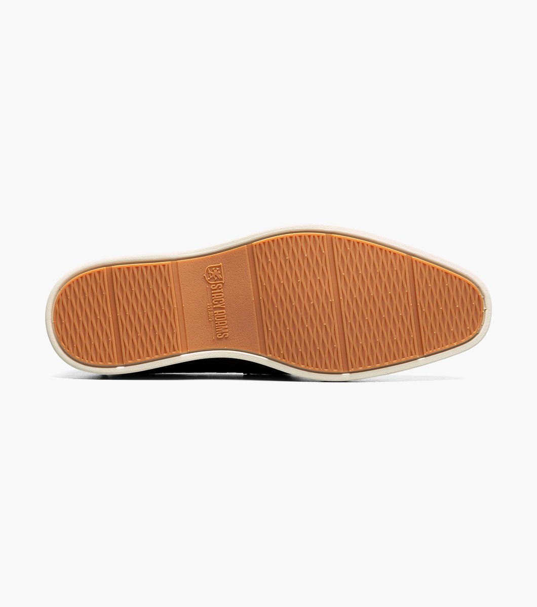 Stacy Adams Salyer Moc Toe Bit Slip On Stacy Adams Last Pairs - Black