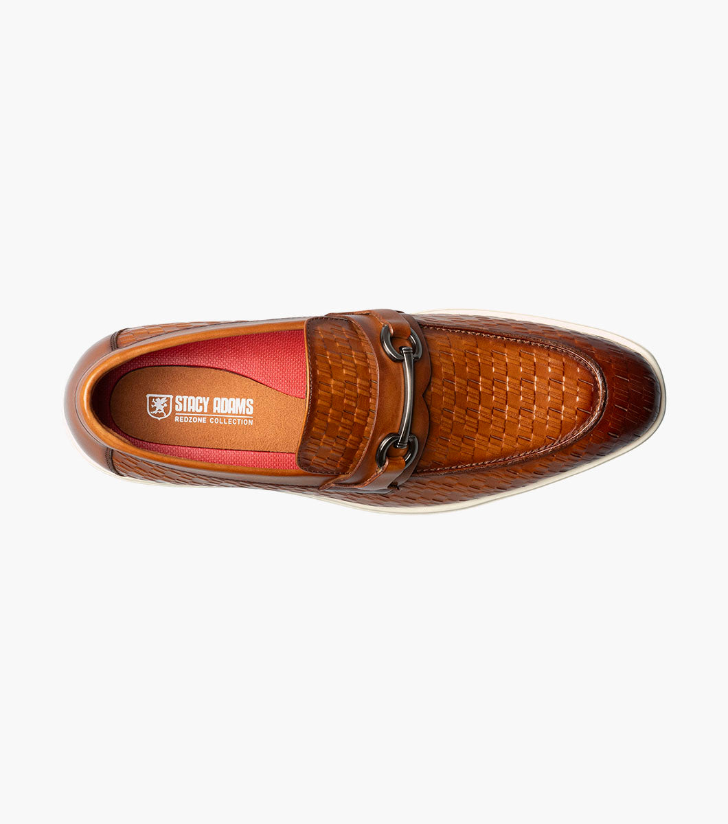 Stacy Adams Salyer Moc Toe Bit Slip On Stacy Adams Last Pairs - Tan