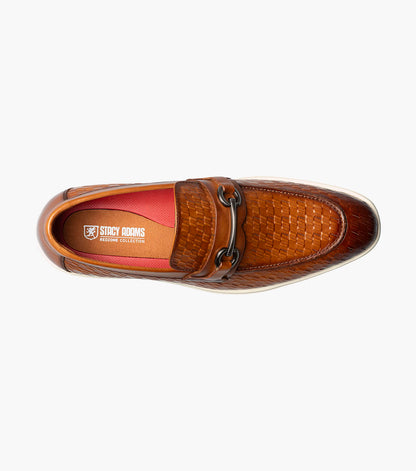 Stacy Adams Salyer Moc Toe Bit Slip On Stacy Adams Last Pairs - Tan