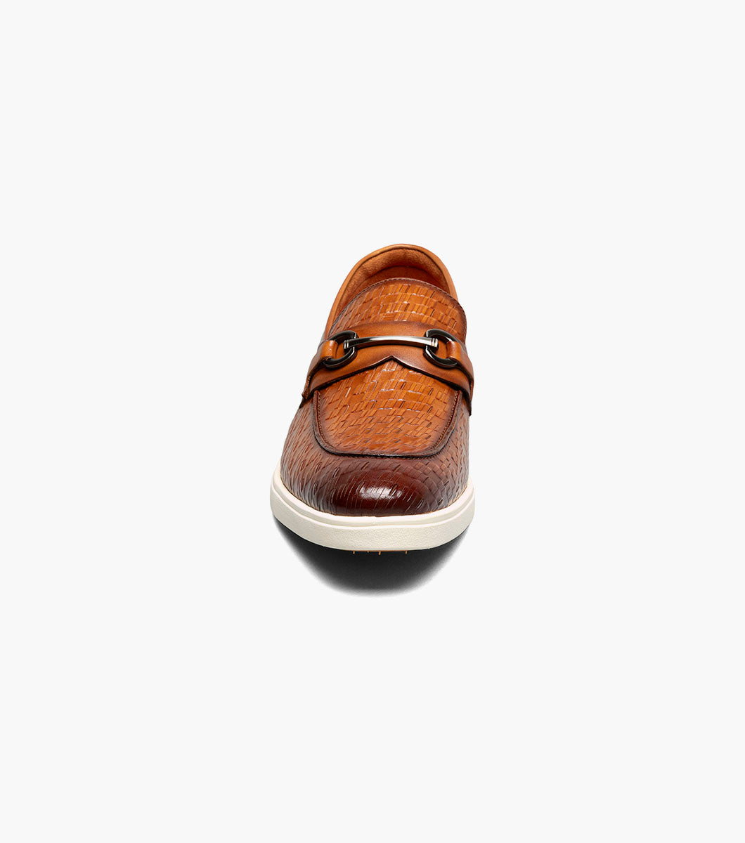 Stacy Adams Salyer Moc Toe Bit Slip On Stacy Adams Last Pairs - Tan