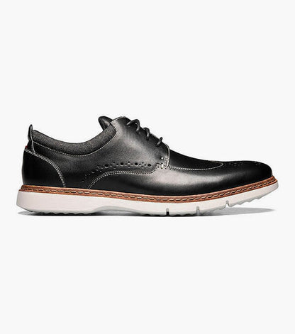 Stacy Adams Synergy Wingtip Oxford Clearance Men’s Shoes - Black