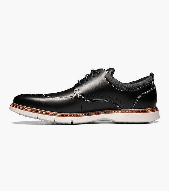 Stacy Adams Synergy Wingtip Oxford Clearance Men’s Shoes - Black