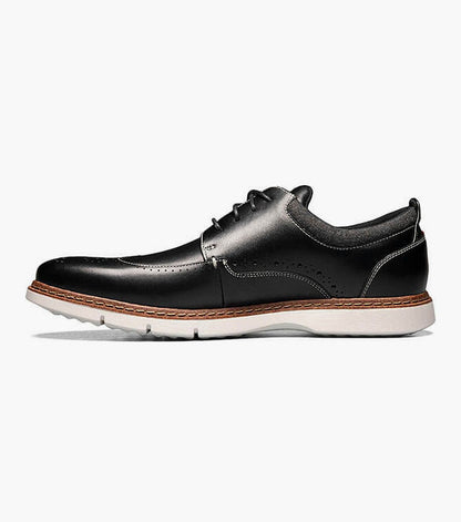 Stacy Adams Synergy Wingtip Oxford Clearance Men’s Shoes - Black